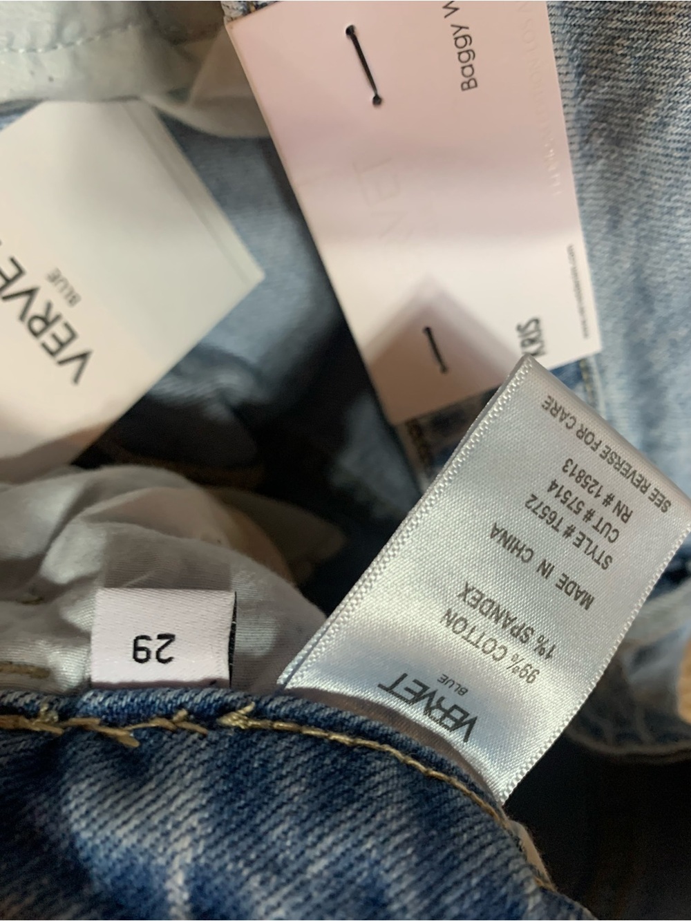 Vervet Light Blue Wide-Leg Women's Jeans - Classic Casual - Picture 12 of 12